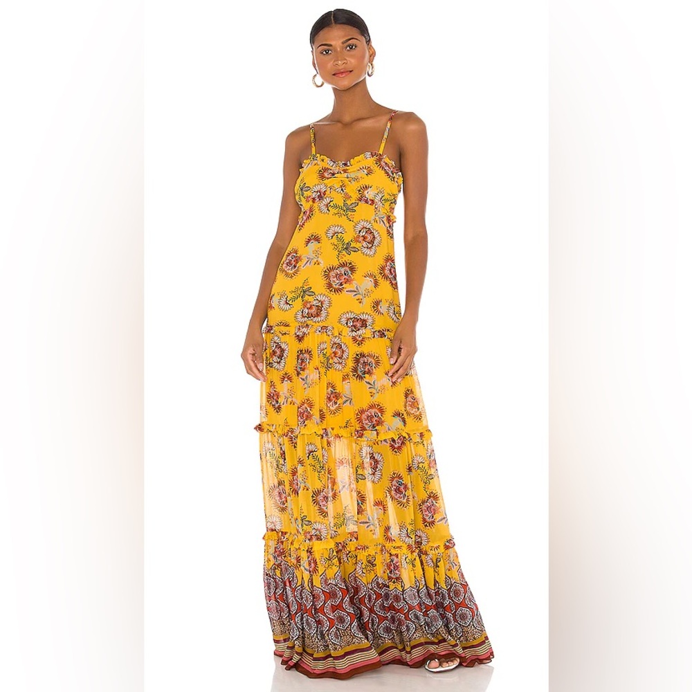 Alexis Lussa Dress in Amber Bloom